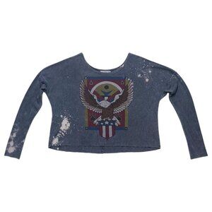 Daydreamer LA | Future American Thermal Top Custom Bleached Women's Size M/L